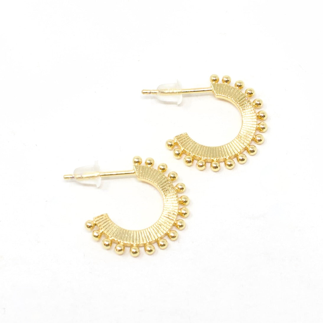 Lindy Hoop Studs