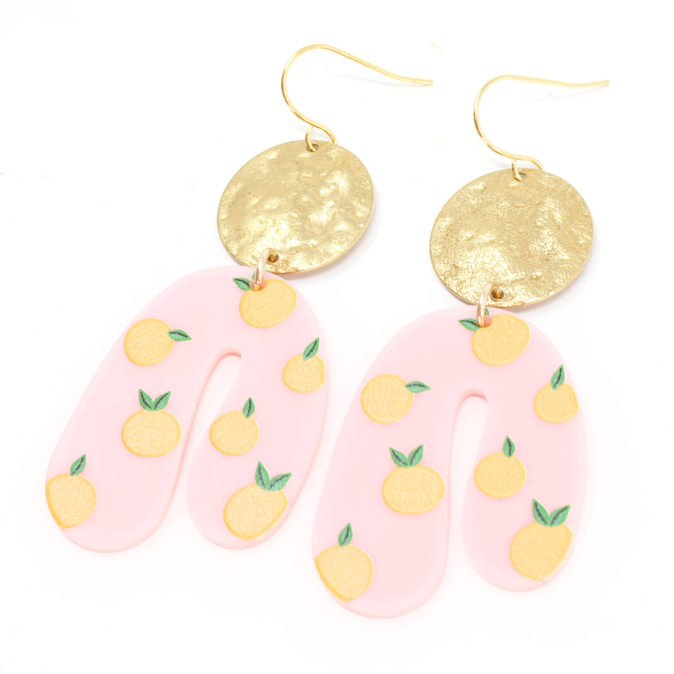 Peachy Earrings