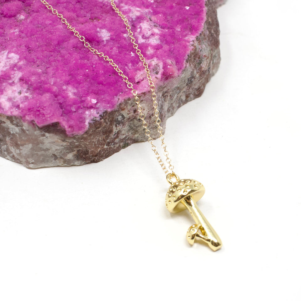 Mushroom Necklace