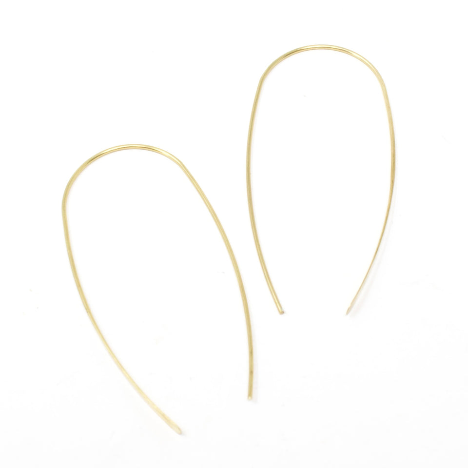 Hoops - Brass Open Sticks
