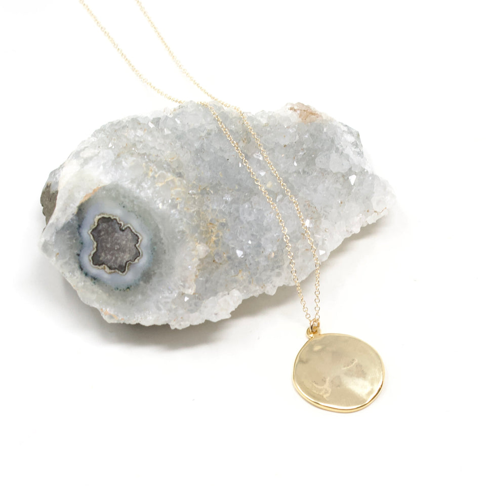 Gold Coin Necklace