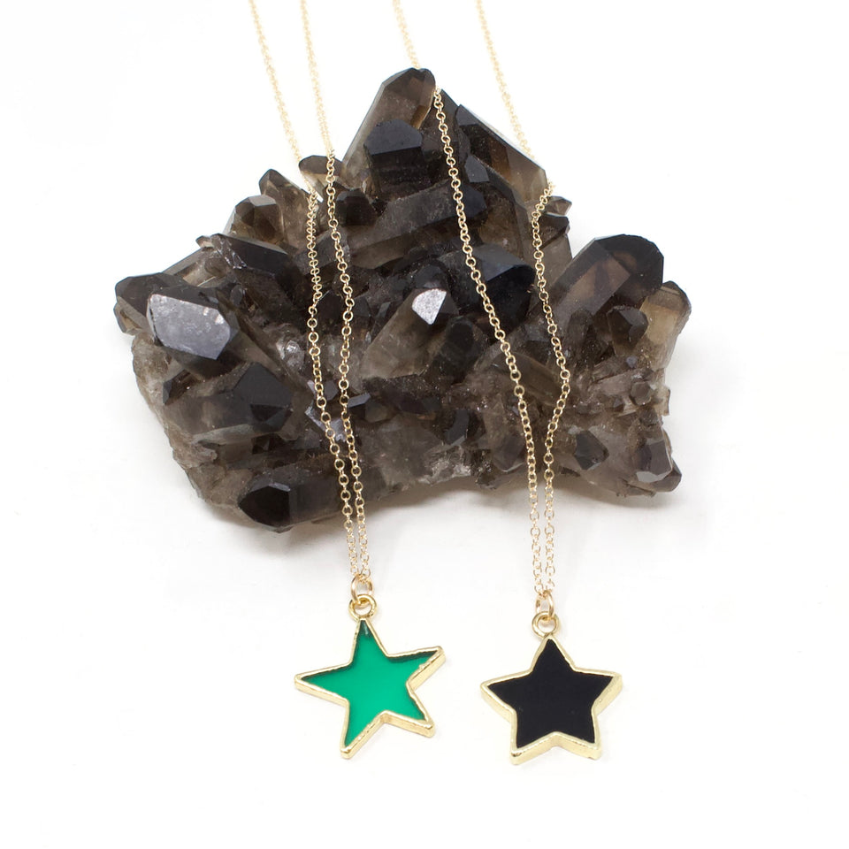 Star Necklace - Flat